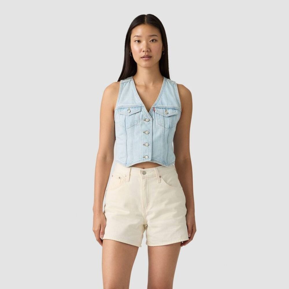 Levi's Women's Denim Racer Vest - Never Going To Change M